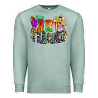 Seafoam art teacher Premium Sweatshirt - Zillion Design Studio