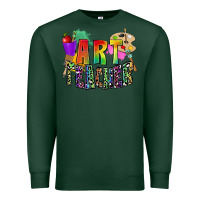 Sports Green art teacher Premium Sweatshirt - Zillion Design Studio