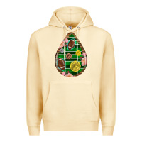 Pina Colada american football and western roses teardrop Premium Hoodie - BundleAndBundleShop