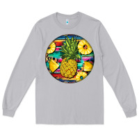 Moon Dust pineapple leopard Long Sleeve Tee - BarkalooDesign