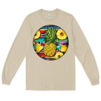 Mushroom pineapple leopard Long Sleeve Tee - BarkalooDesign