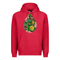 Cardinal american football and western roses teardrop Premium Hoodie - BundleAndBundleShop