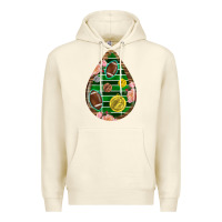 Sandshell american football and western roses teardrop Premium Hoodie - BundleAndBundleShop
