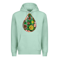 Seafoam american football and western roses teardrop Premium Hoodie - BundleAndBundleShop