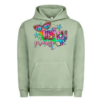 Pigment Oil Green beach please Urban Hoodie - AdoDesignShop
