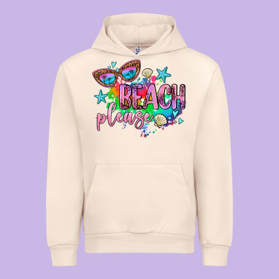 Beach Please Urban Hoodie Designed By Adodesignshop