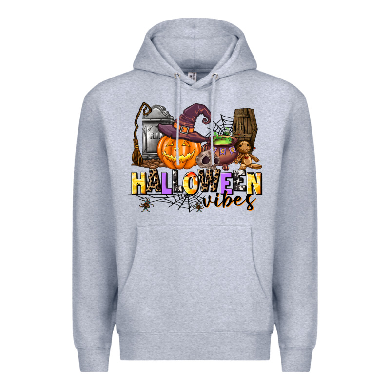 Halloween Vibes Premium Hoodie by AdoDesignShop | Teevron