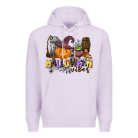 Lilac halloween vibes Premium Hoodie - AdoDesignShop