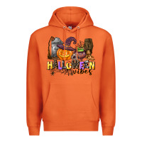 Carrot halloween vibes Premium Hoodie - AdoDesignShop