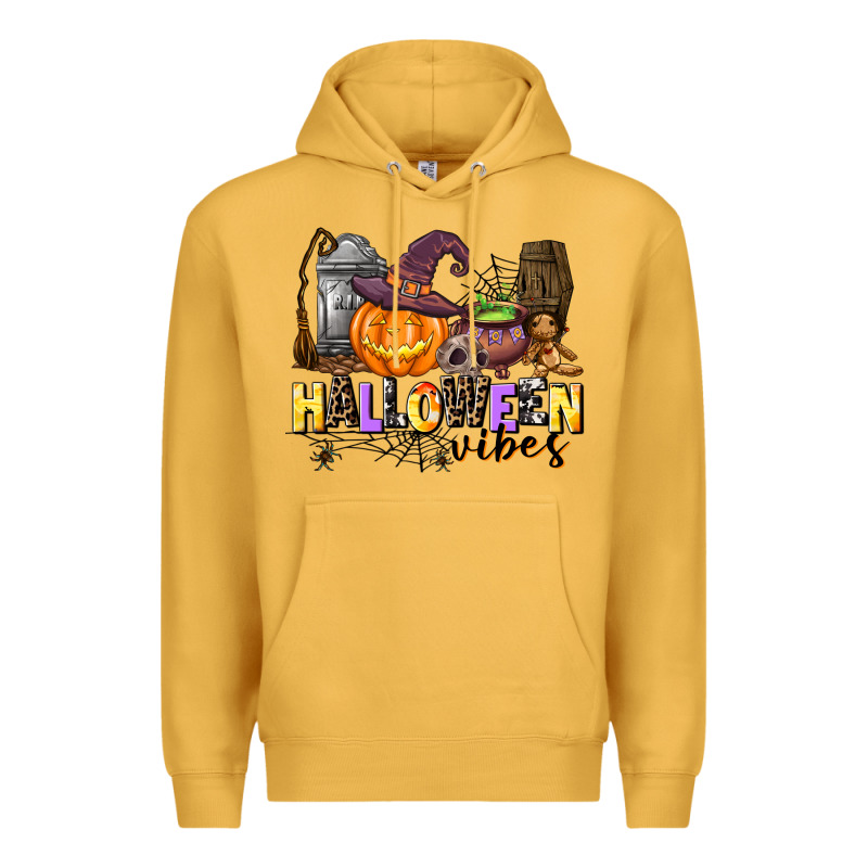Halloween Vibes Premium Hoodie by AdoDesignShop | Teevron