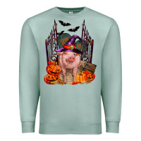 Seafoam Pig halloween Premium Sweatshirt - RanaPortraitStore