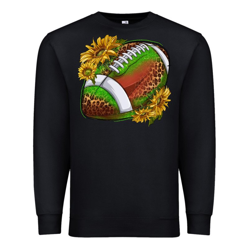 Footballwithsunflowers Premium Sweatshirt by texasbilliewilder | Teevron