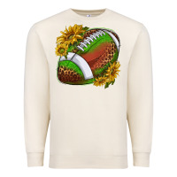 Sandshell footballwithsunflowers Premium Sweatshirt - texasbilliewilder