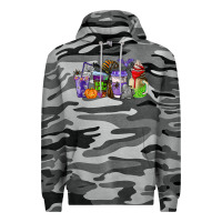 Slate Camo halloween coffee cups Premium Hoodie - AdoDesignShop