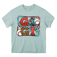 Arona Baseball gigi leopard frame Heavy Core Tee - LillyAllenDesigns
