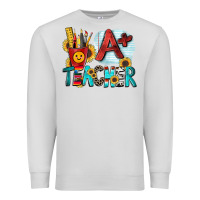 Dove Grey a  teacher Premium Sweatshirt - Zillion Design Studio