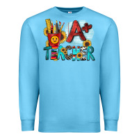 Ocean Blue a  teacher Premium Sweatshirt - Zillion Design Studio
