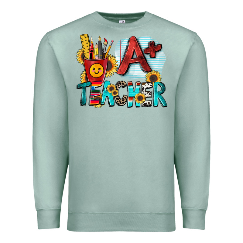 A  Teacher Premium Sweatshirt by Zillion Design Studio | Teevron