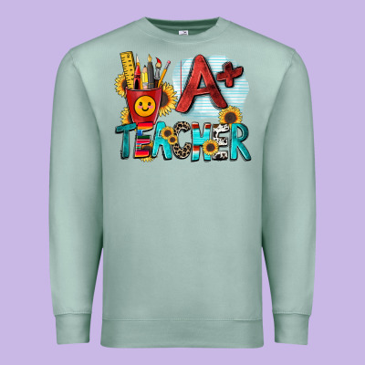 A  Teacher Premium Sweatshirt Designed By Zillion Design Studio