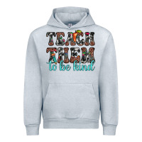 Heather Grey teach them to be kind Urban Hoodie - JahusDesignShop
