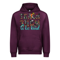 Mauve Wine teach them to be kind Urban Hoodie - JahusDesignShop