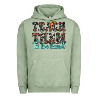 Pigment Oil Green teach them to be kind Urban Hoodie - JahusDesignShop