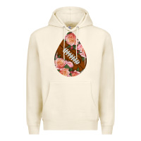 Tofu american football and western roses teardrop Premium Hoodie - BundleAndBundleShop