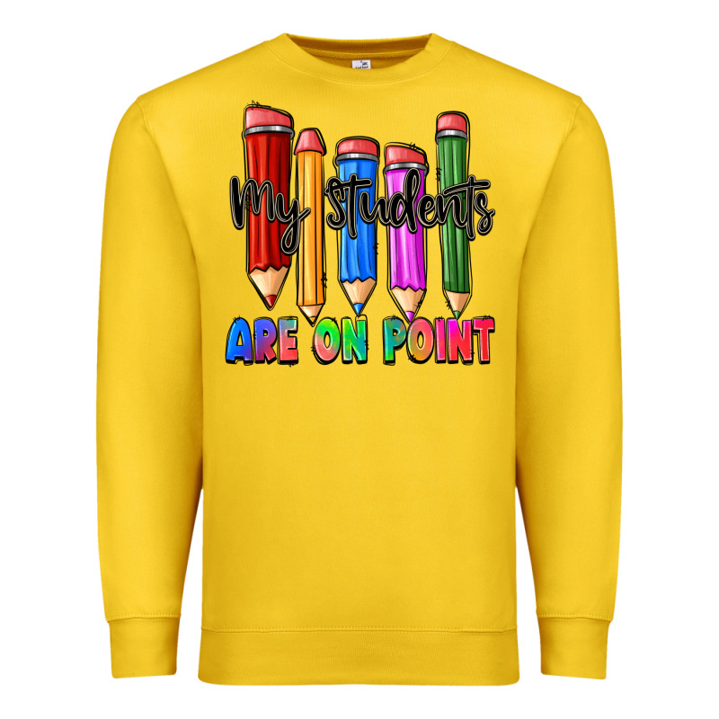 My Students Are On Point Premium Sweatshirt by Zillion Design Studio | Teevron