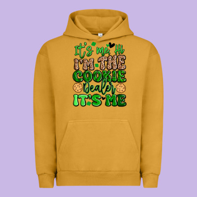 It's Me Hi I'm The Cookie Dealer It's Me Girl Scou Urban Hoodie Designed By Artiststas
