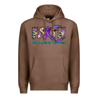 Chestnut faith crohn's disease awareness Premium Hoodie - JahusDesignShop