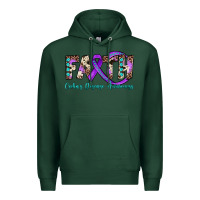 Sports Green faith crohn's disease awareness Premium Hoodie - JahusDesignShop