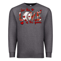 Charcoal Heather for the love of the game baseball Premium Sweatshirt - texasbilliewilder