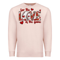 Pale Pink for the love of the game baseball Premium Sweatshirt - texasbilliewilder