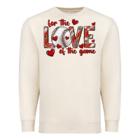 Sandshell for the love of the game baseball Premium Sweatshirt - texasbilliewilder