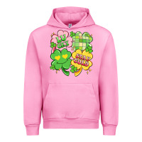 Fuchsia Pink lucky stay gold Urban Hoodie - Artiststas