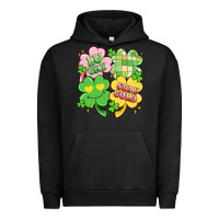 Pigment Black lucky stay gold Urban Hoodie - Artiststas