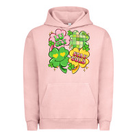 Pigment Salmon lucky stay gold Urban Hoodie - Artiststas