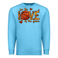 Ocean Blue for the love of the game basketball Premium Sweatshirt - texasbilliewilder