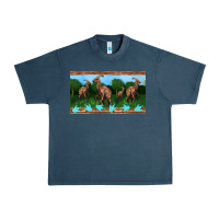 Midnight Navy parasaurolophus sippy cup Urban Heavy Tee - Artiststas