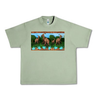 Oil Green parasaurolophus sippy cup Urban Heavy Tee - Artiststas