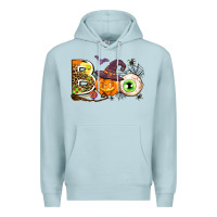 Blue Mist boo Premium Hoodie - AdoDesignShop