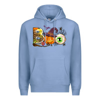 Colony Blue boo Premium Hoodie - AdoDesignShop