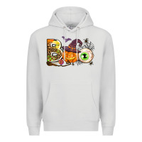 Dove Grey boo Premium Hoodie - AdoDesignShop