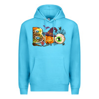 Ocean Blue boo Premium Hoodie - AdoDesignShop
