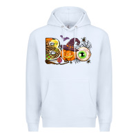 White boo Premium Hoodie - AdoDesignShop