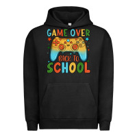 Pigment Black game over back to school Urban Hoodie - JahusDesignShop