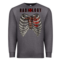 Charcoal Heather Radiology Premium Sweatshirt - RanaPortraitStore