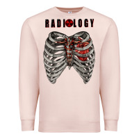 Pale Pink Radiology Premium Sweatshirt - RanaPortraitStore