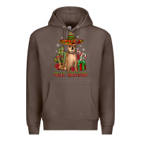Coffee Chihuahua feliz navidad Premium Hoodie - JahusDesignShop