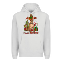 Dove Grey Chihuahua feliz navidad Premium Hoodie - JahusDesignShop
